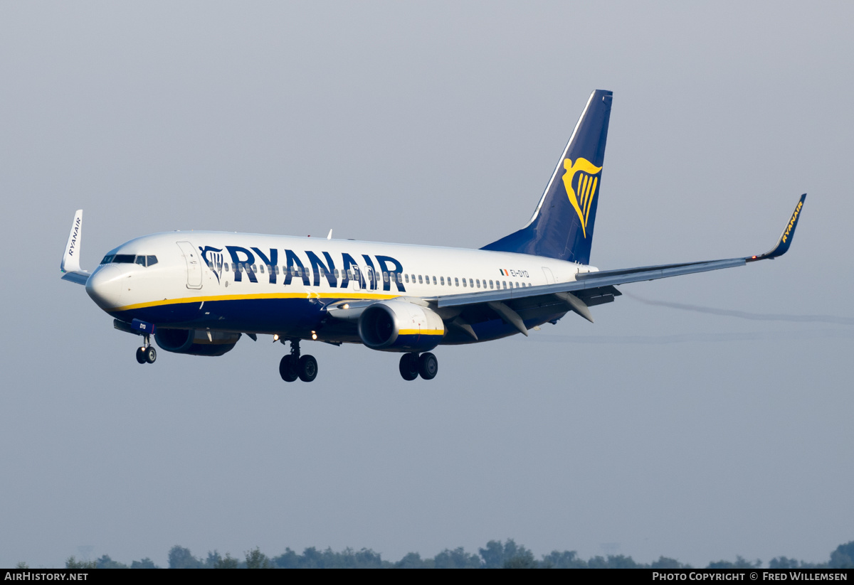 Aircraft Photo of EI-DYD | Boeing 737-8AS | Ryanair | AirHistory.net #496146