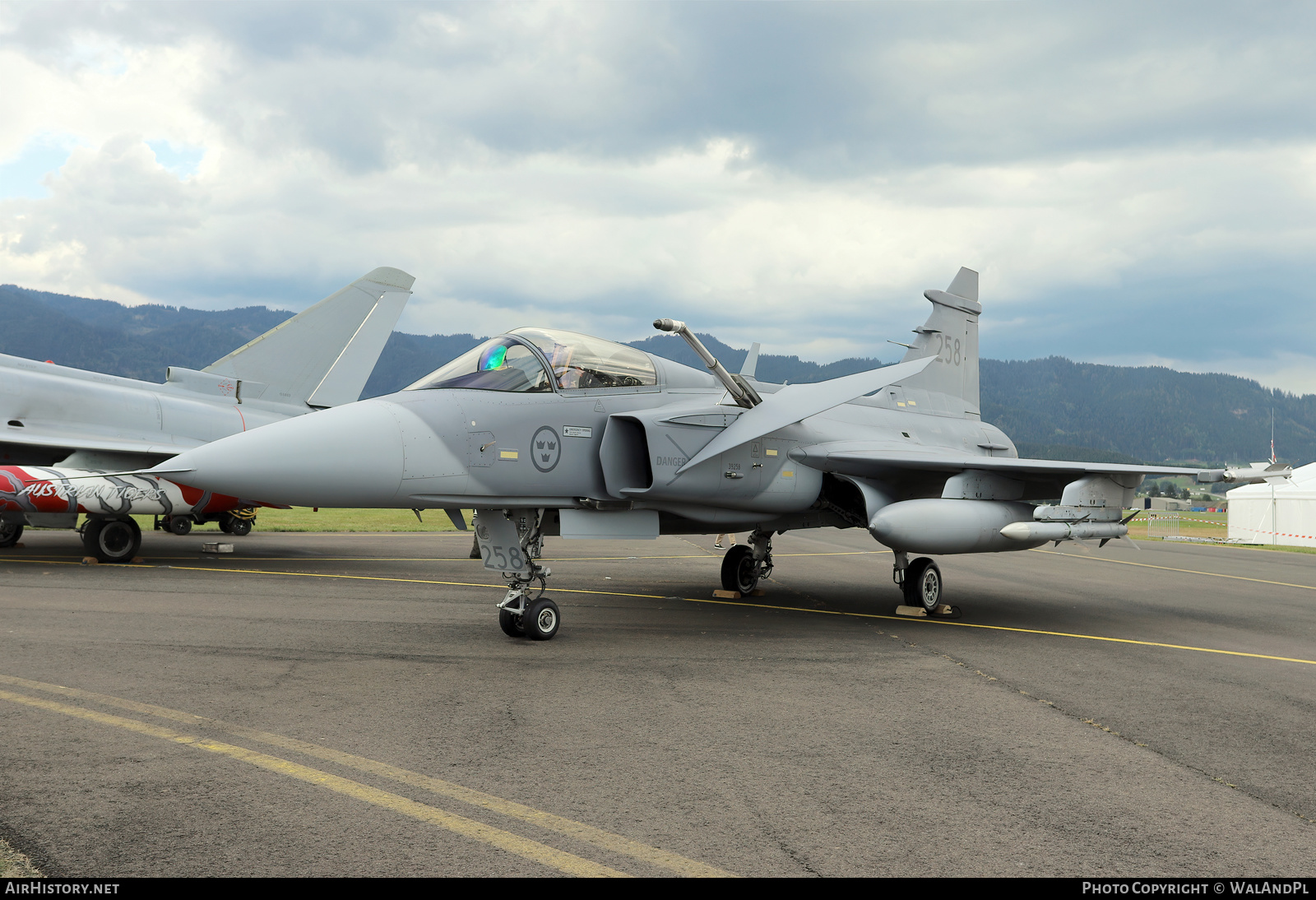 Aircraft Photo of 39258 | Saab JAS 39C Gripen | Sweden - Air Force | AirHistory.net #496149