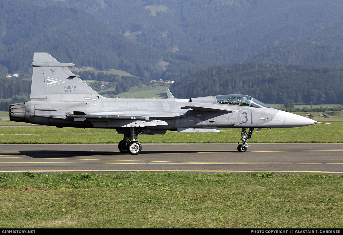 Aircraft Photo of 31 | Saab JAS 39C Gripen | Hungary - Air Force | AirHistory.net #496151