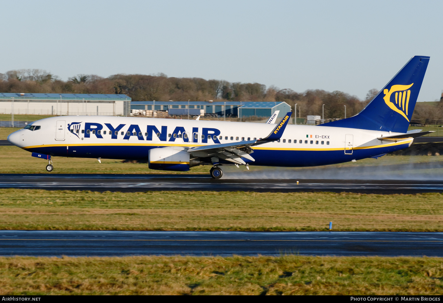 Aircraft Photo of EI-EKX | Boeing 737-8AS | Ryanair | AirHistory.net #496166