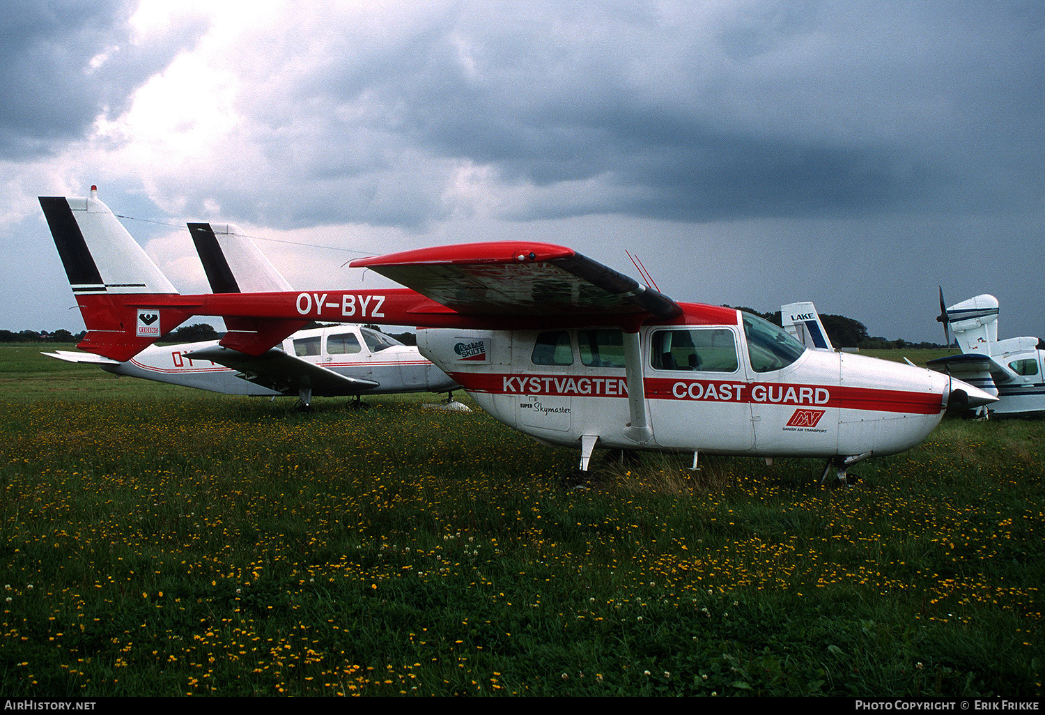 Aircraft Photo of OY-BYZ | Reims F337F Super Skymaster | Kystvagten | AirHistory.net #496172