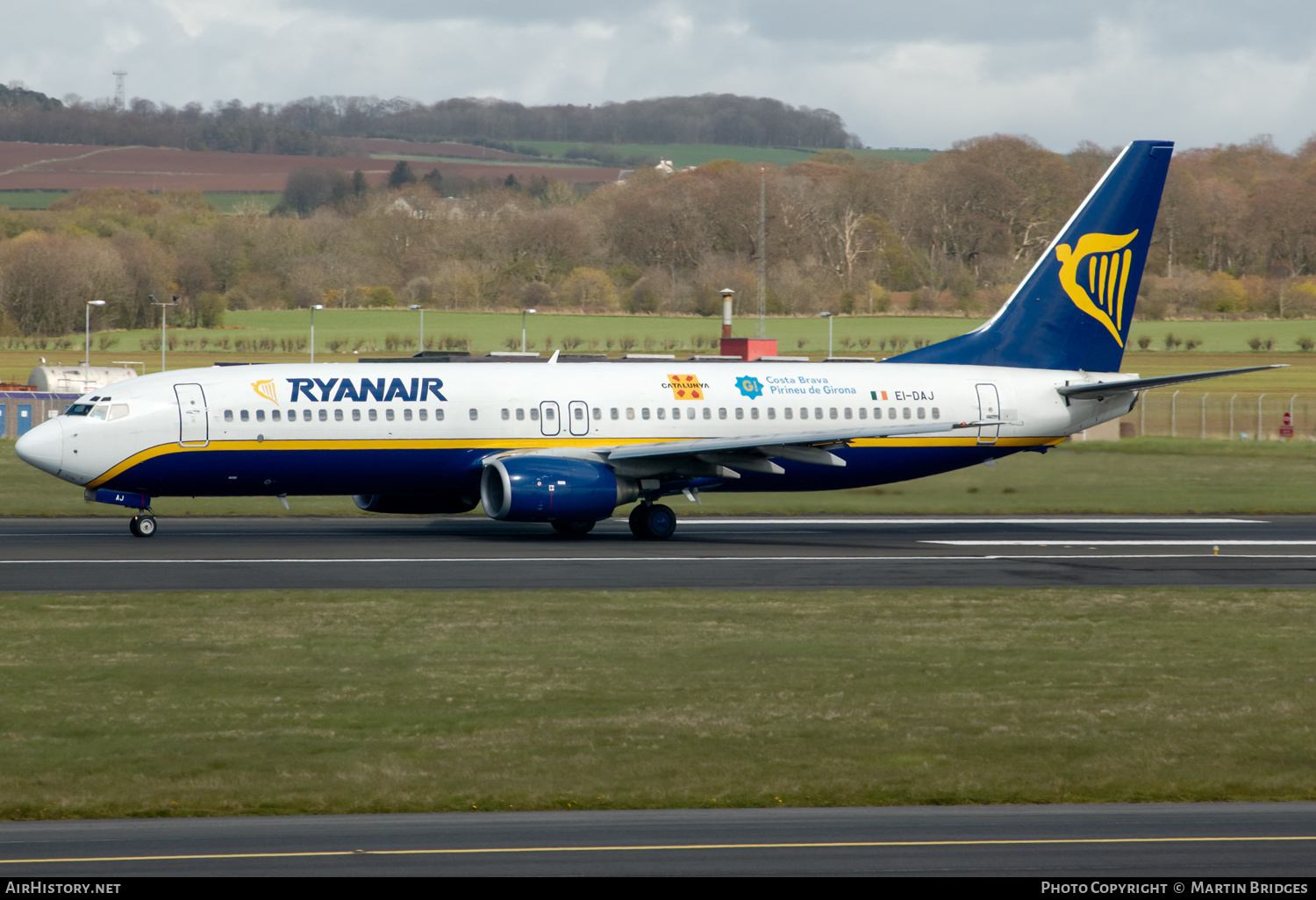 Aircraft Photo of EI-DAJ | Boeing 737-8AS | Ryanair | AirHistory.net #496174