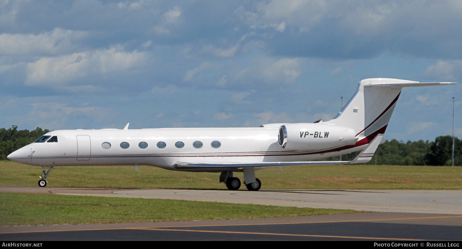 Aircraft Photo of VP-BLW | Gulfstream Aerospace G-V-SP Gulfstream G550 | AirHistory.net #496180