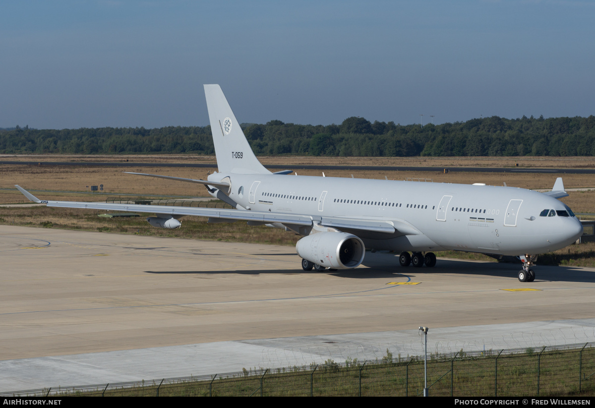 Aircraft Photo of T-059 | Airbus A330-243MRTT | Netherlands - Air Force | AirHistory.net #496197