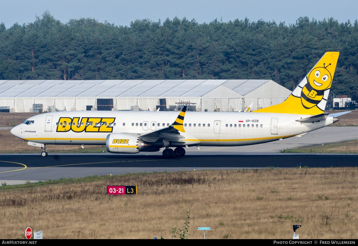 Aircraft Photo of SP-RZB | Boeing 737-8200 Max 200 | Buzz | AirHistory.net #496199