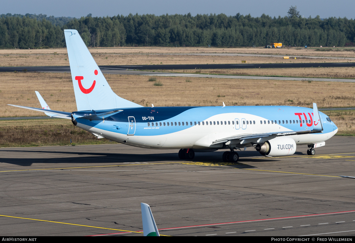 Aircraft Photo of OO-TUV | Boeing 737-86J | TUI | AirHistory.net #496203