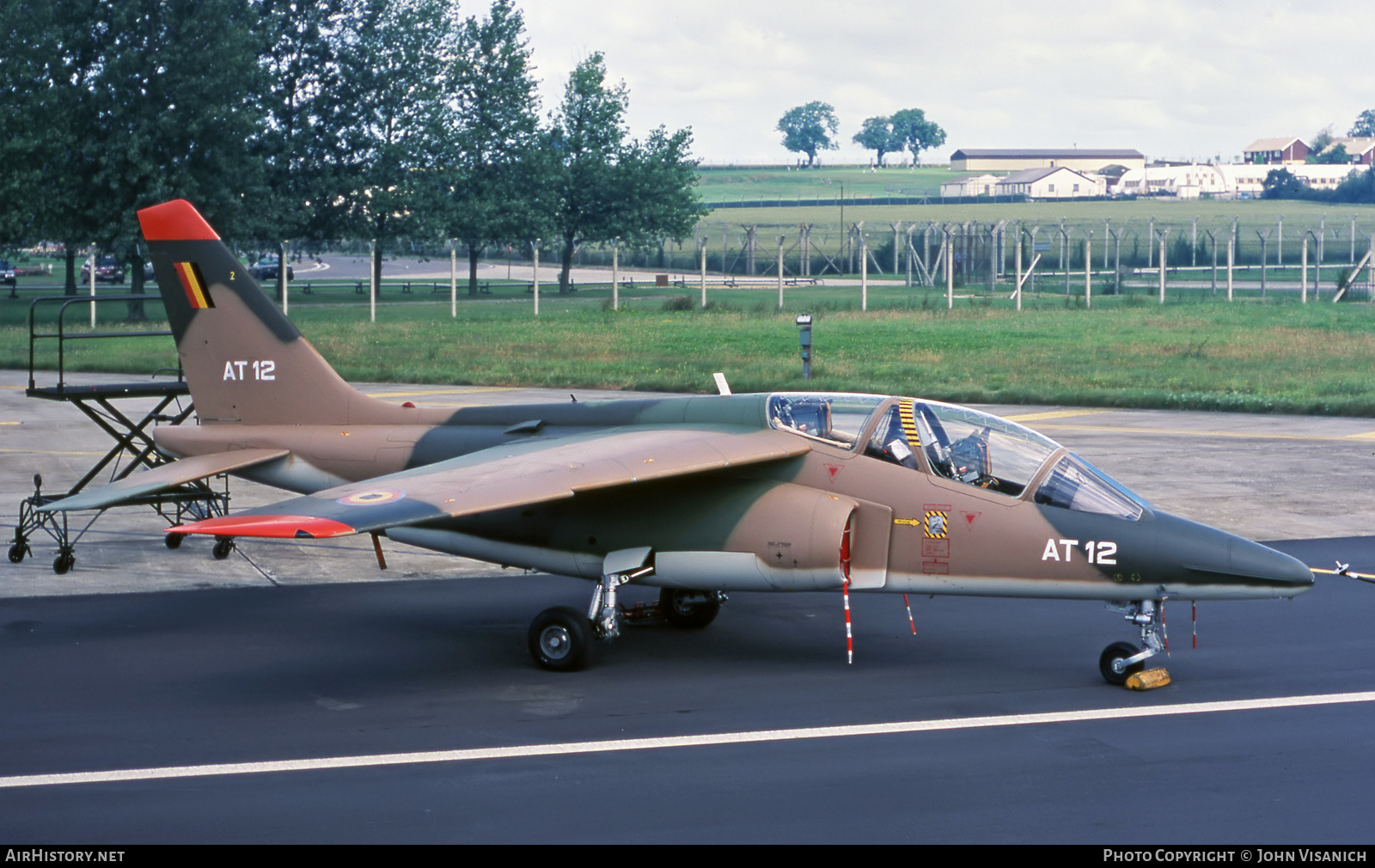 Aircraft Photo of AT12 | Dassault-Dornier Alpha Jet 1B | Belgium - Air Force | AirHistory.net #496212