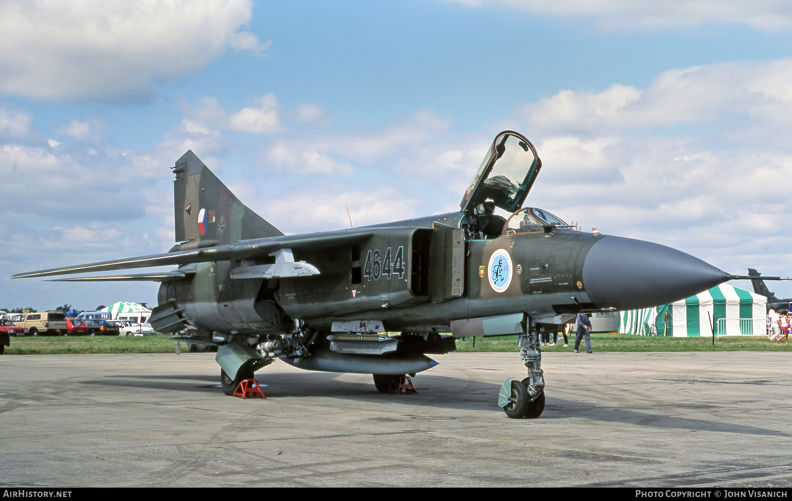 Aircraft Photo of 4644 | Mikoyan-Gurevich MiG-23ML | Czechoslovakia - Air Force | AirHistory.net #496220