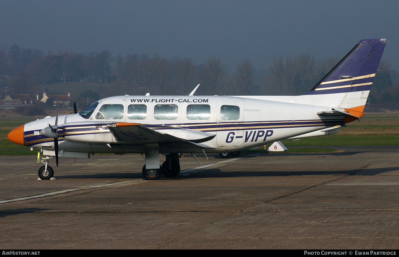 Aircraft Photo of G-VIPP | Piper PA-31-350 Navajo Chieftain | Flight Calibration Services - FCSL | AirHistory.net #496227
