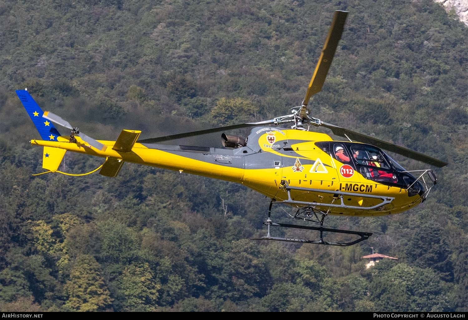 Aircraft Photo of I-MGCM | Airbus Helicopters AS350-B3 | Vigili del Fuoco Trento | AirHistory.net #496258