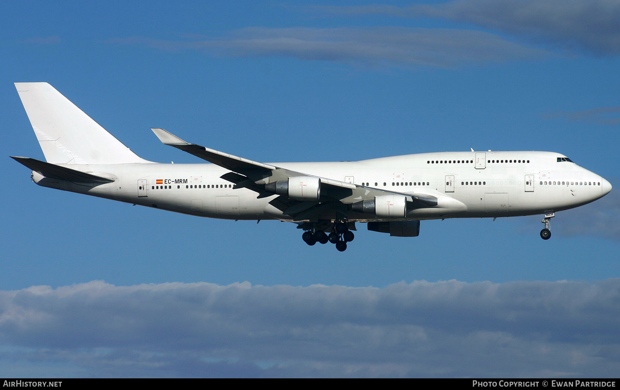 Aircraft Photo of EC-MRM | Boeing 747-4H6 | AirHistory.net #496263