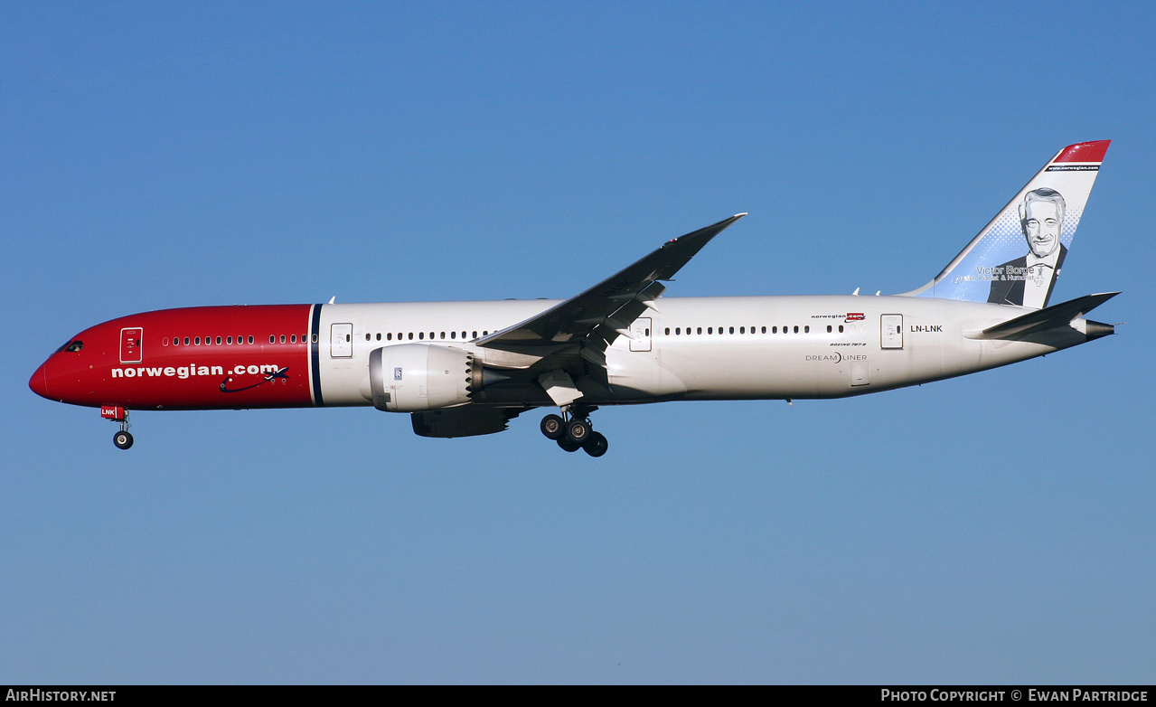 Aircraft Photo of LN-LNK | Boeing 787-9 Dreamliner | Norwegian | AirHistory.net #496271