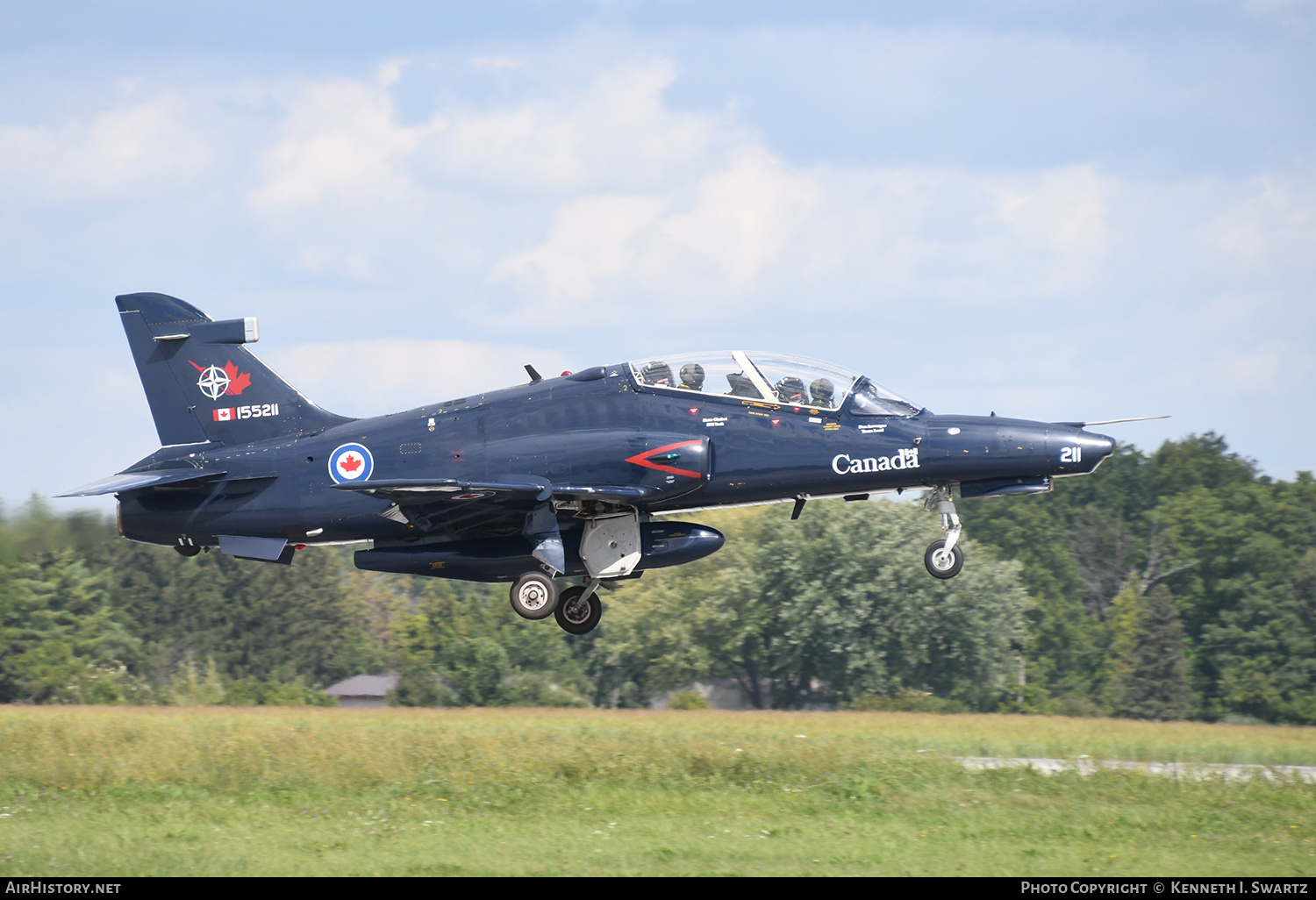 Aircraft Photo of 155211 | BAE Systems CT-155 Hawk | Canada - Air Force | AirHistory.net #496279
