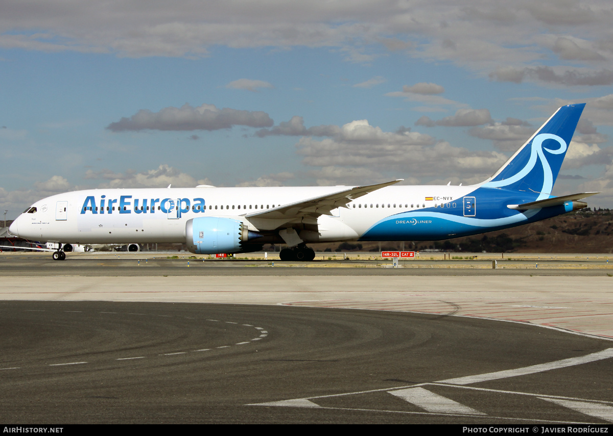 Aircraft Photo of EC-NVX | Boeing 787-9 Dreamliner | Air Europa | AirHistory.net #496280