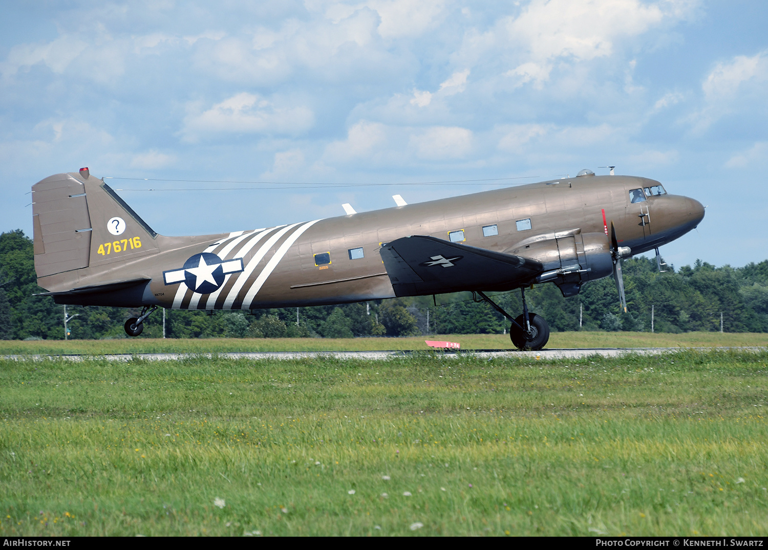 Aircraft Photo of N8704 | Douglas C-47D Skytrain | USA - Air Force | AirHistory.net #496284