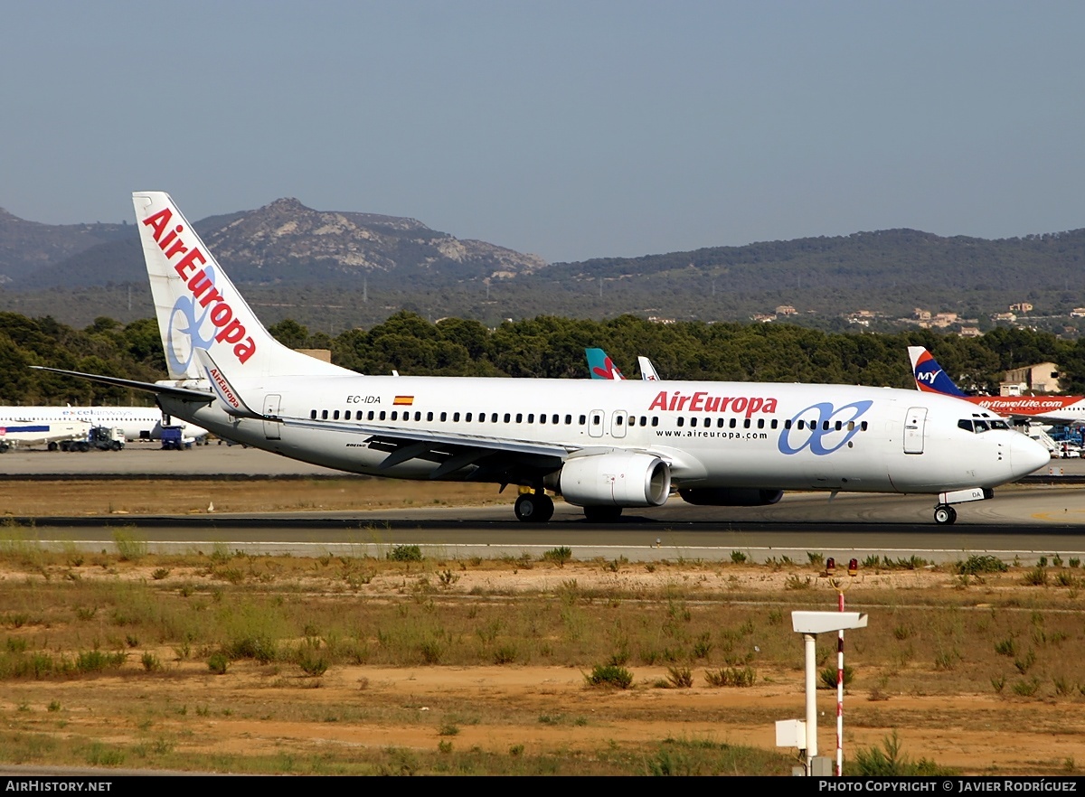 Aircraft Photo of EC-IDA | Boeing 737-86Q | Air Europa | AirHistory.net #496306