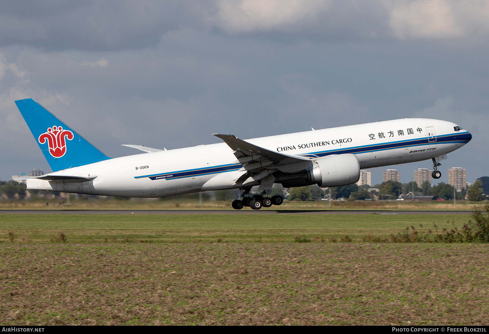 Aircraft Photo of B-20EN | Boeing 777-F | China Southern Airlines Cargo | AirHistory.net #496334