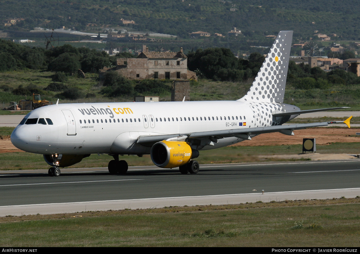 Aircraft Photo of EC-GRH | Airbus A320-211 | Vueling Airlines | AirHistory.net #496354