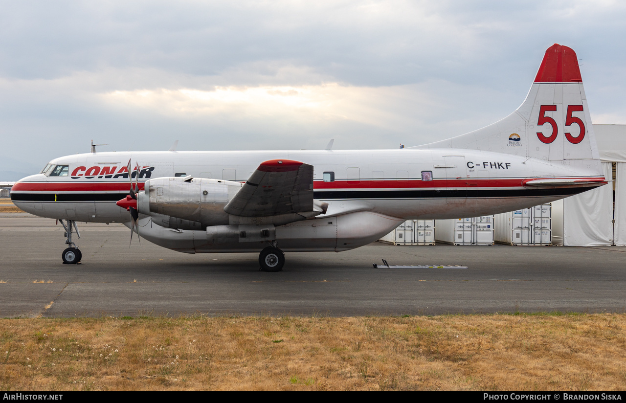 Aircraft Photo of C-FHKF | Convair 580/AT | Conair Aviation | AirHistory.net #496355