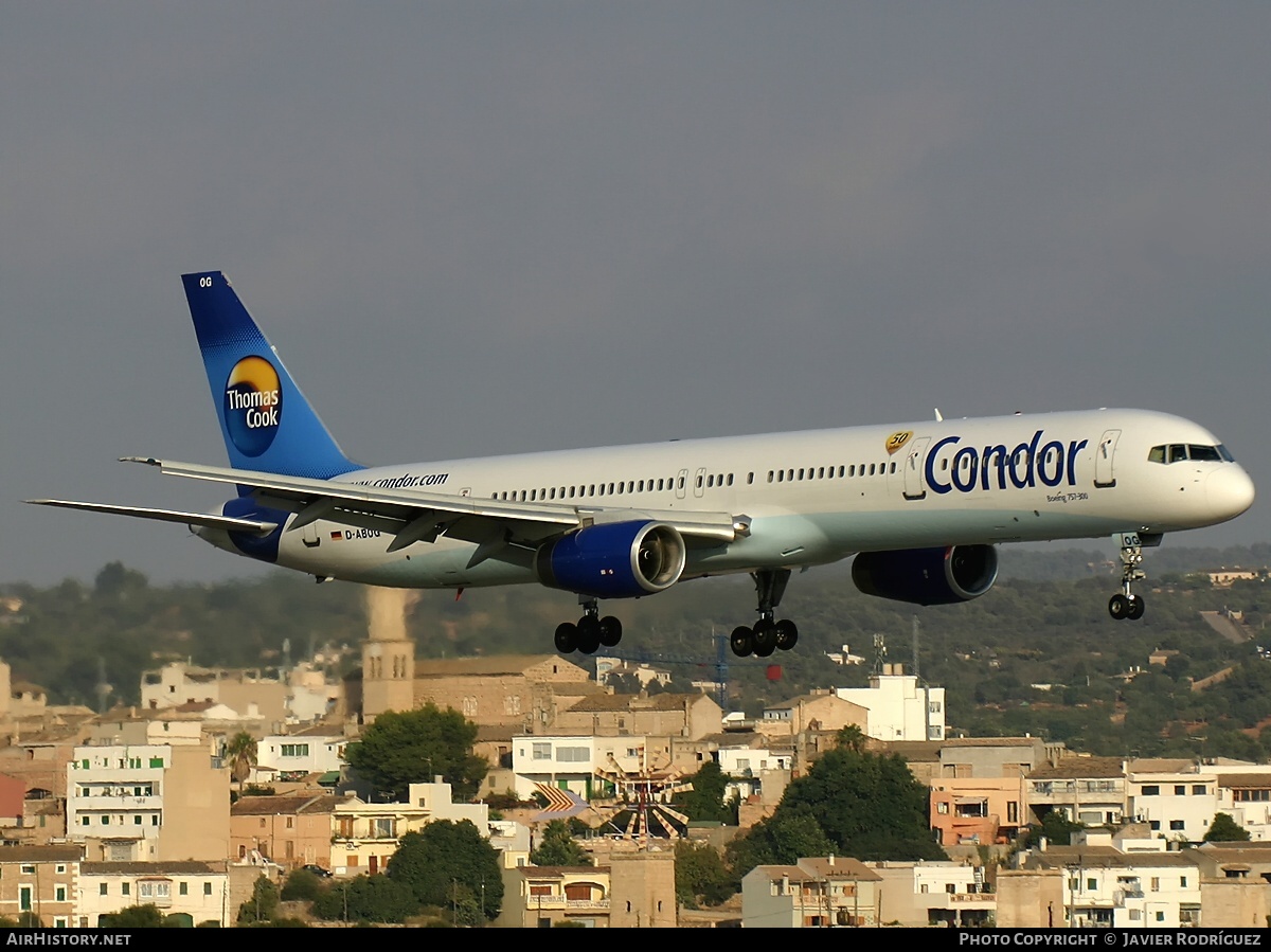 Aircraft Photo of D-ABOG | Boeing 757-330 | Condor Flugdienst | AirHistory.net #496363