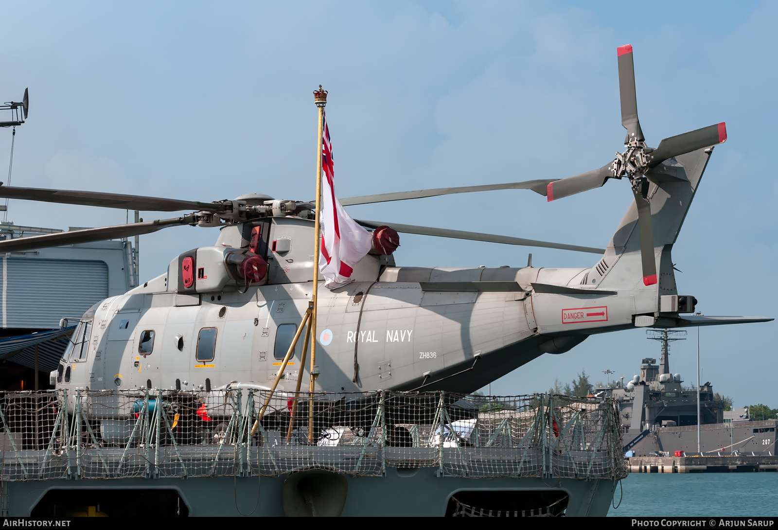 Aircraft Photo of ZH836 | EHI EH101-111 Merlin HM2 | UK - Navy | AirHistory.net #496366