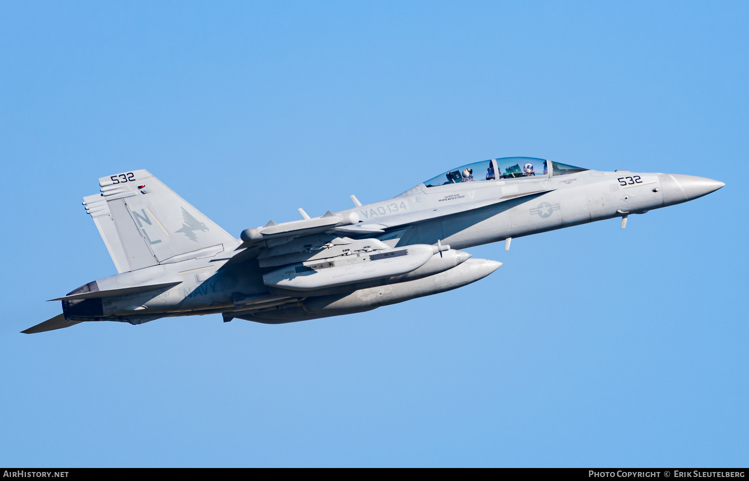 Aircraft Photo of 168767 | Boeing EA-18G Growler | USA - Navy | AirHistory.net #496373