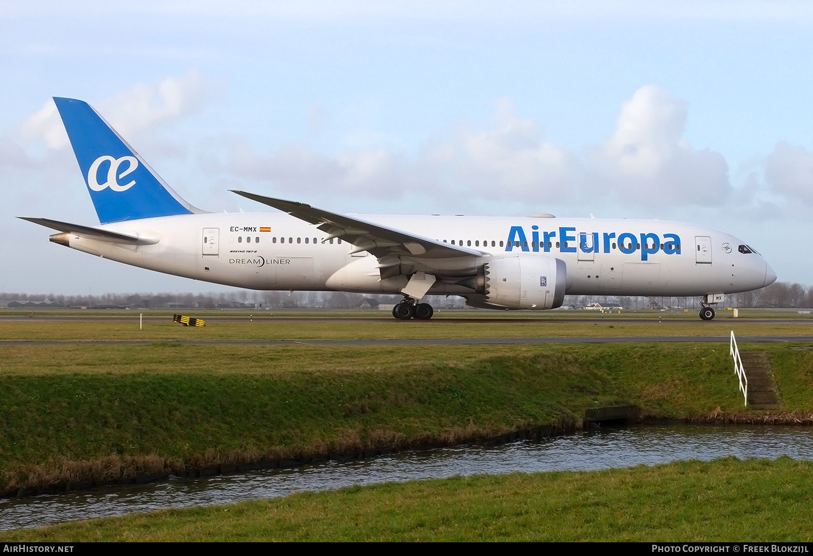Aircraft Photo of EC-MMX | Boeing 787-8 Dreamliner | Air Europa | AirHistory.net #496399