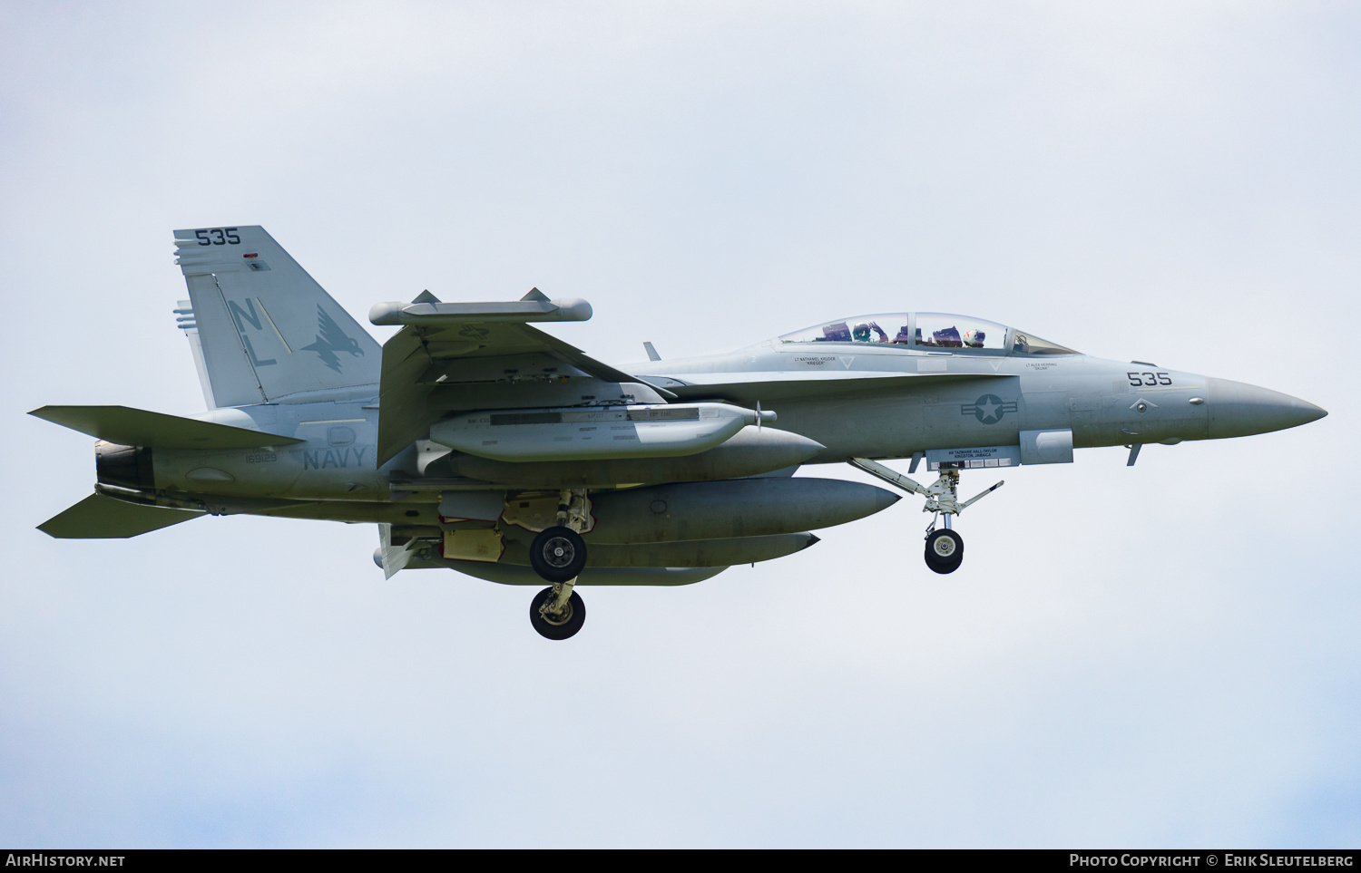 Aircraft Photo of 169129 | Boeing EA-18G Growler | USA - Navy | AirHistory.net #496403