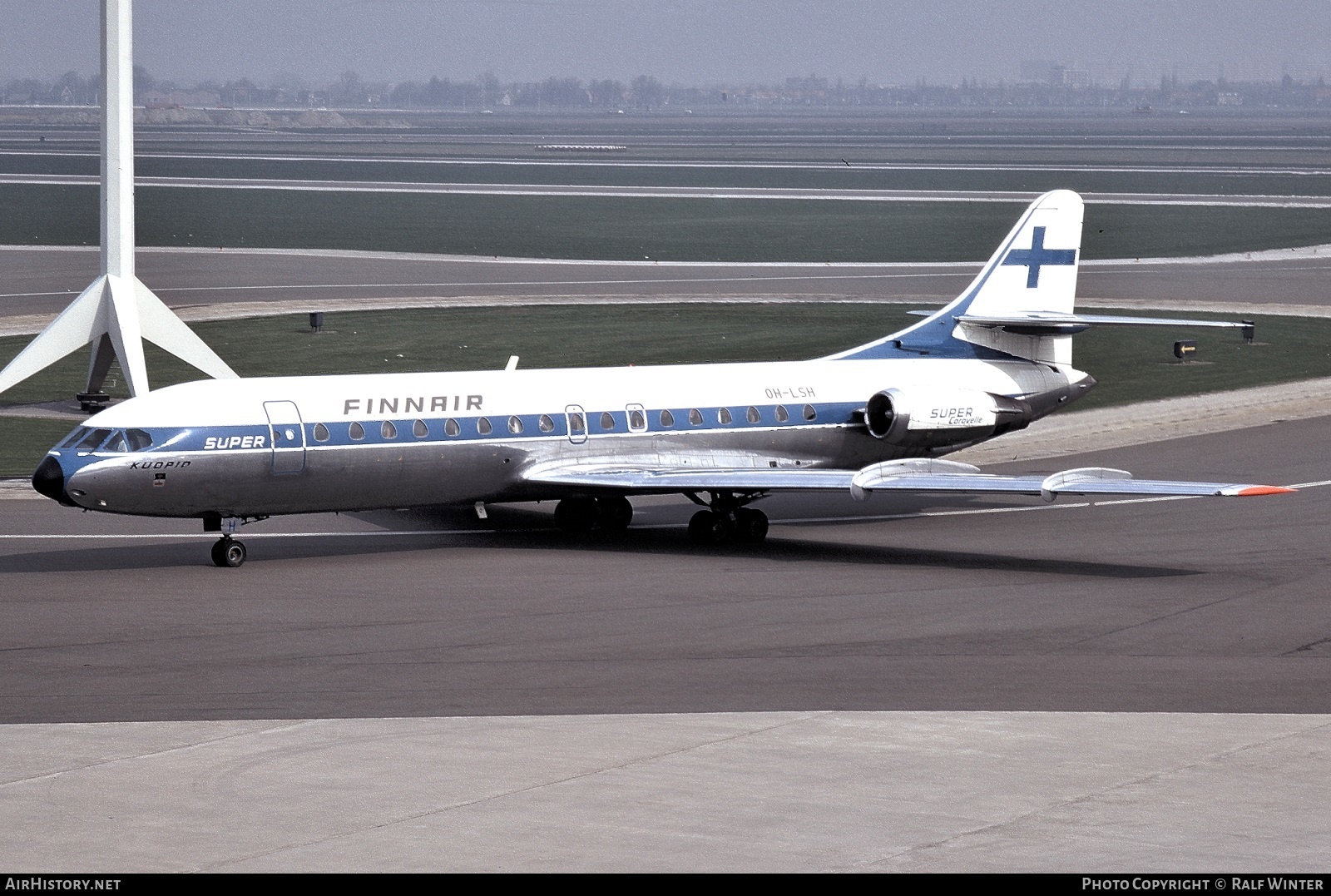 Aircraft Photo of OH-LSH | Sud SE-210 Caravelle 10B3 Super B | Finnair | AirHistory.net #496431