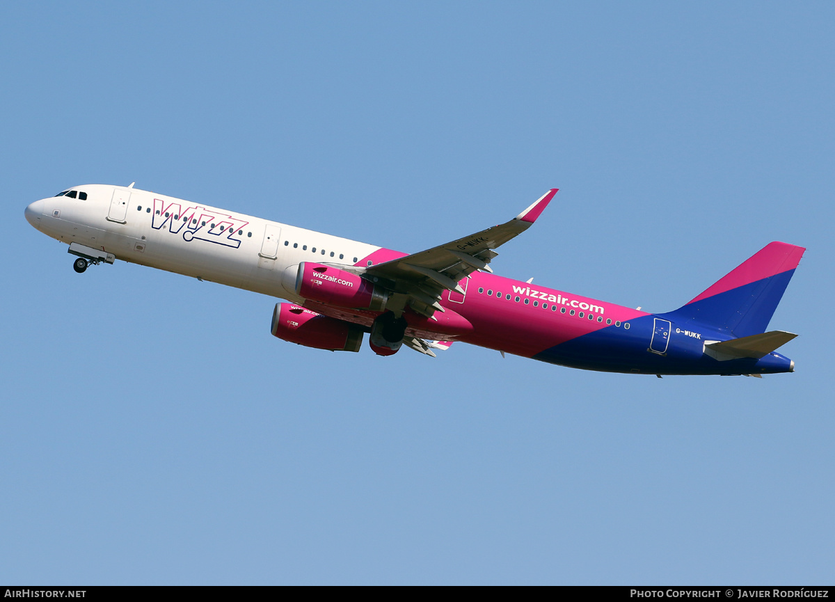 Aircraft Photo of G-WUKK | Airbus A321-231 | Wizz Air | AirHistory.net #496517