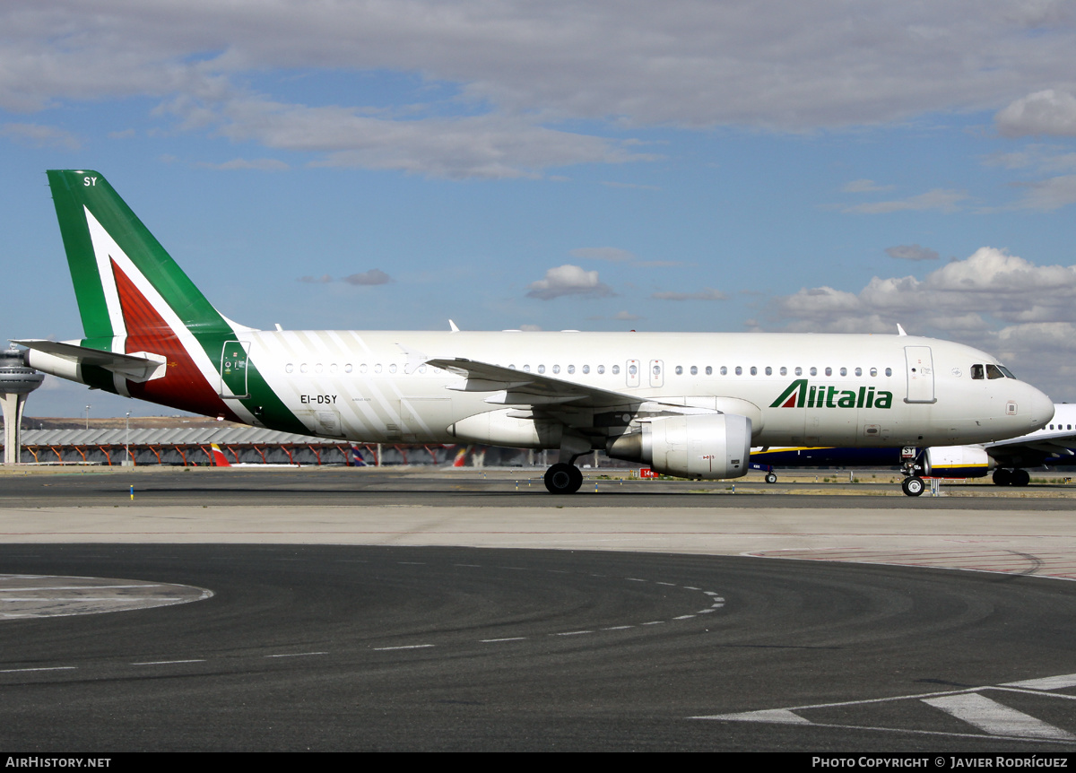 Aircraft Photo of EI-DSY | Airbus A320-216 | Alitalia | AirHistory.net #496521