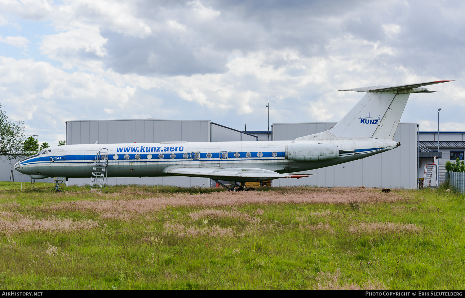 Aircraft Photo of RA-65117 | Tupolev Tu-134A-3 | Kunz Aero | AirHistory.net #496524