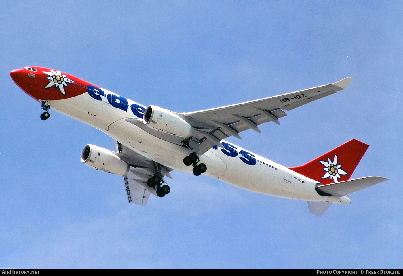 Aircraft Photo of HB-IQZ | Airbus A330-243 | Edelweiss Air | AirHistory.net #496526