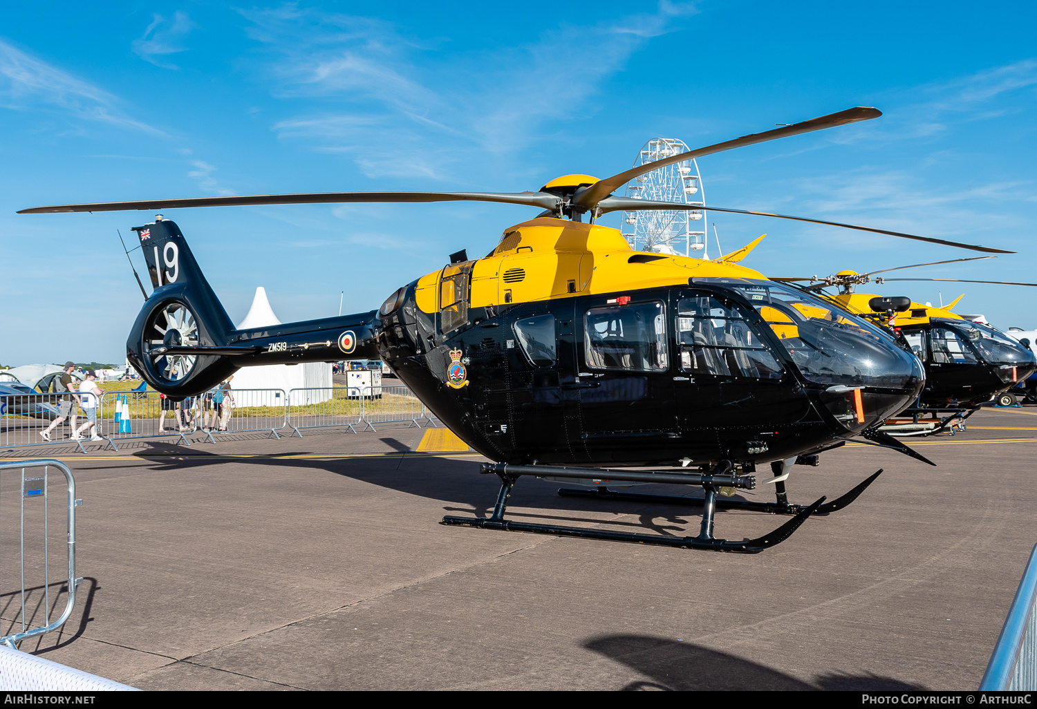 Aircraft Photo of ZM519 | Airbus Helicopters H-135 Juno HT1 (EC-135T-3H) | UK - Air Force | AirHistory.net #496530