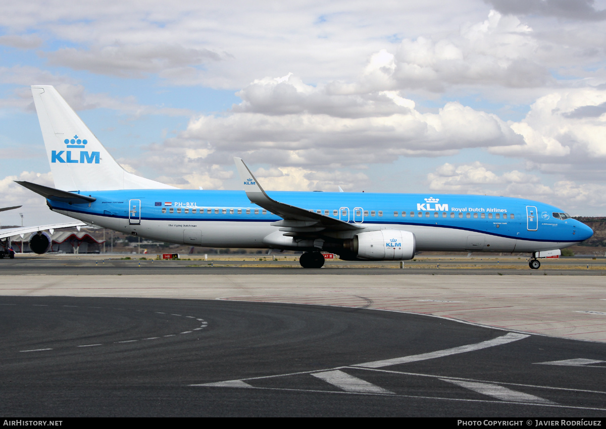 Aircraft Photo of PH-BXL | Boeing 737-8K2 | KLM - Royal Dutch Airlines | AirHistory.net #496534