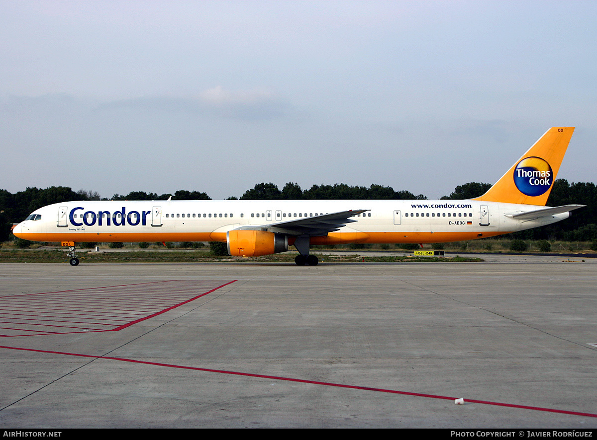 Aircraft Photo of D-ABOG | Boeing 757-330 | Condor Flugdienst | AirHistory.net #496559