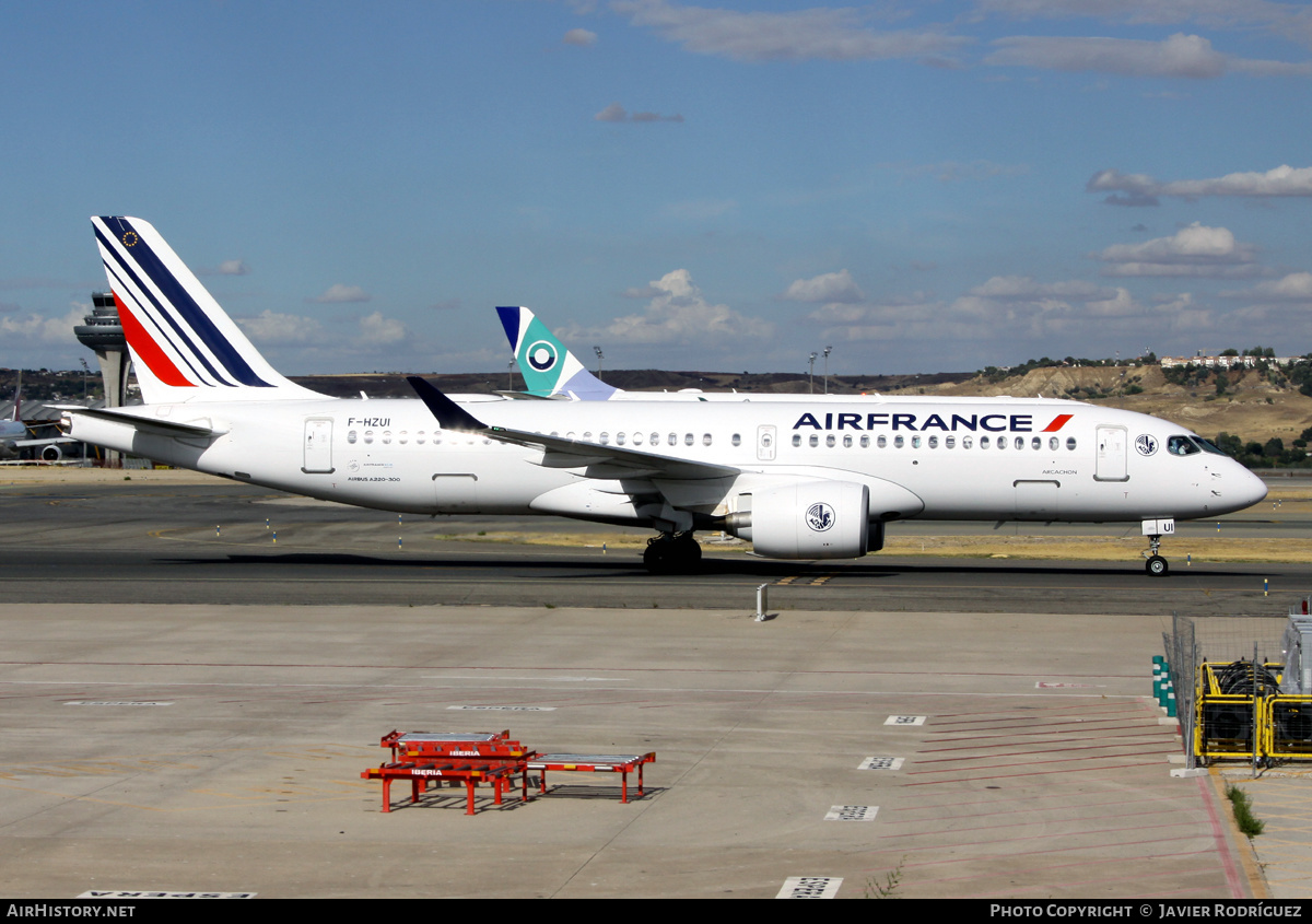 Aircraft Photo of F-HZUI | Airbus A220-371 (BD-500-1A11) | Air France | AirHistory.net #496562