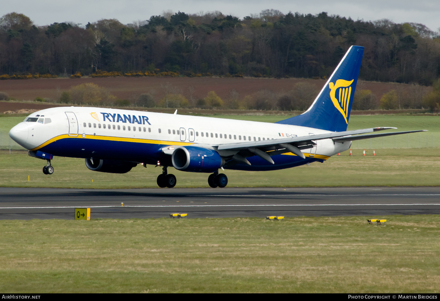 Aircraft Photo of EI-CSM | Boeing 737-8AS | Ryanair | AirHistory.net #496569
