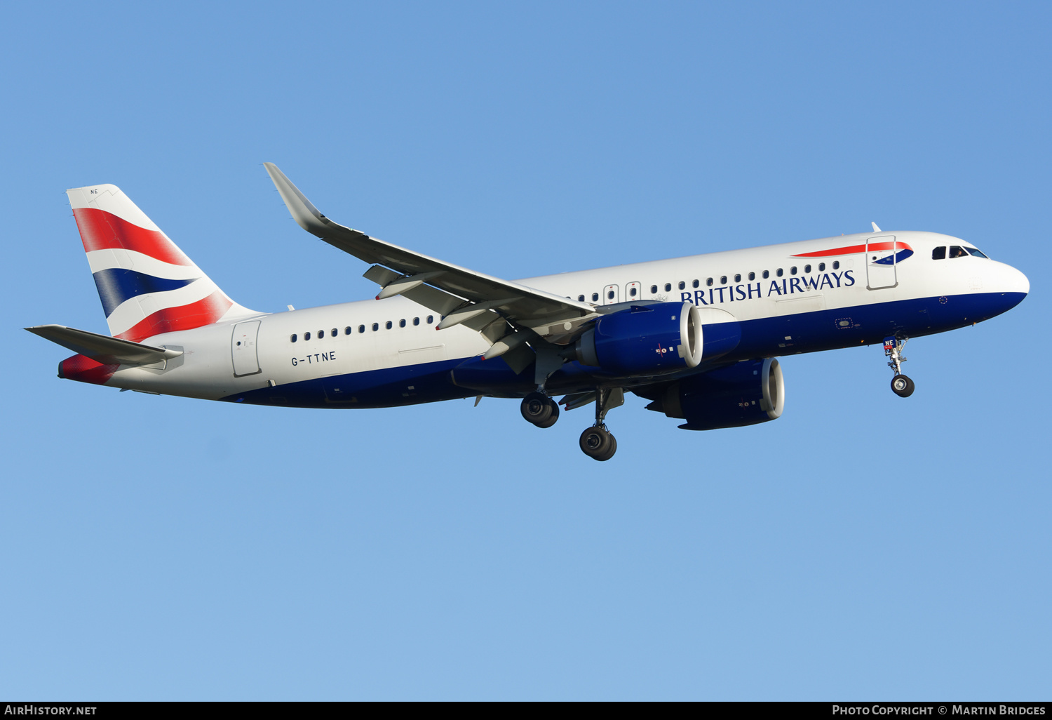 Aircraft Photo of G-TTNE | Airbus A320-251N | British Airways | AirHistory.net #496572