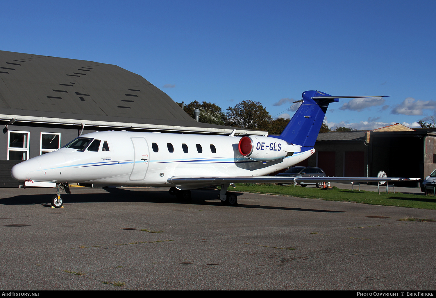 Aircraft Photo of OE-GLS | Cessna 650 Citation VII | Tyrolean Jet Service | AirHistory.net #496600