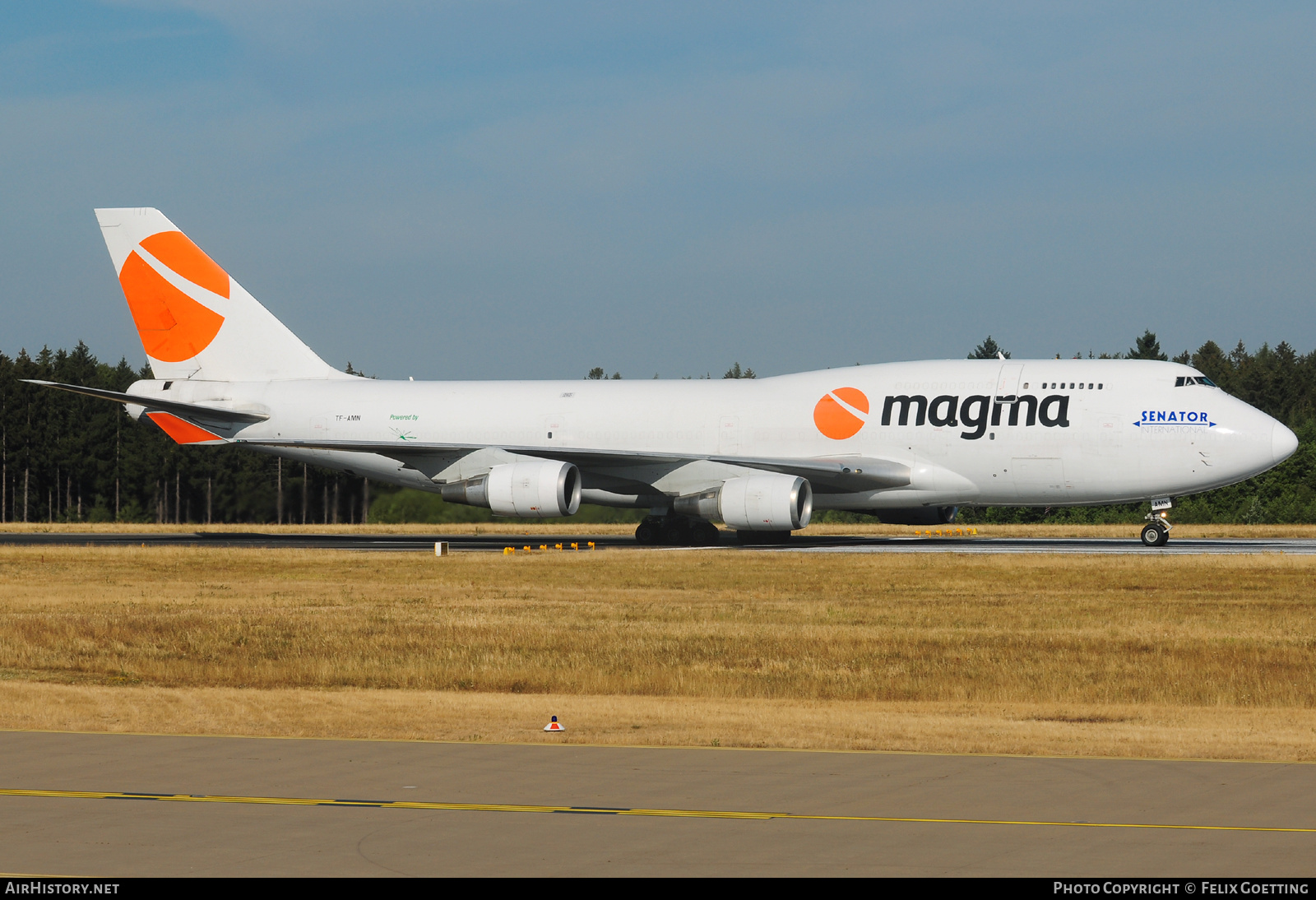 Aircraft Photo of TF-AMN | Boeing 747-4F6(BDSF) | Magma Aviation | AirHistory.net #496620