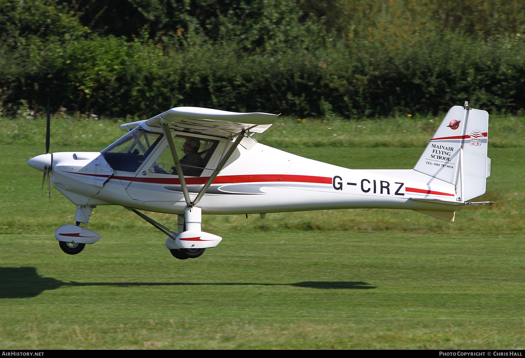 Aircraft Photo of G-CIRZ | Comco Ikarus C42-FB80 | Mainair Flying School | AirHistory.net #496638