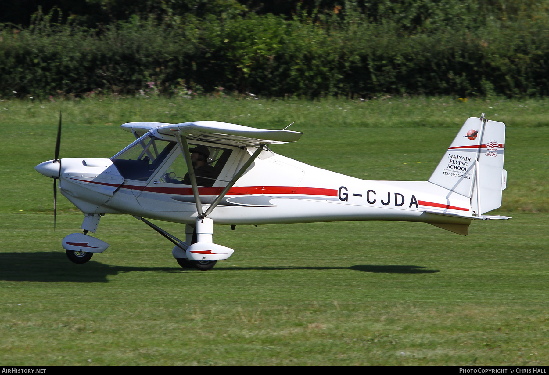 Aircraft Photo of G-CJDA | Comco Ikarus C42-FB80 | Mainair Flying School | AirHistory.net #496640