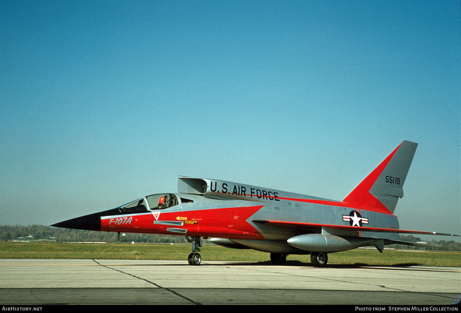 Aircraft Photo of 55-5119 / 55119 | North American F-107A | USA - Air Force | AirHistory.net #496646