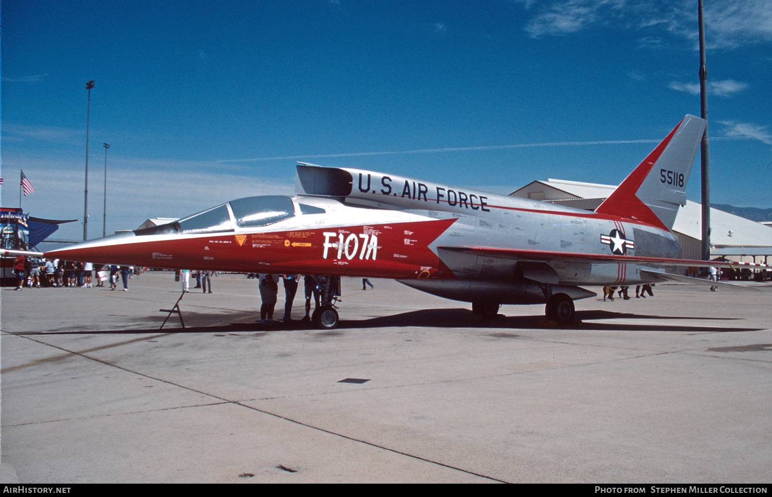 Aircraft Photo of 55-5118 / 55118 | North American F-107A | USA - Air Force | AirHistory.net #496649