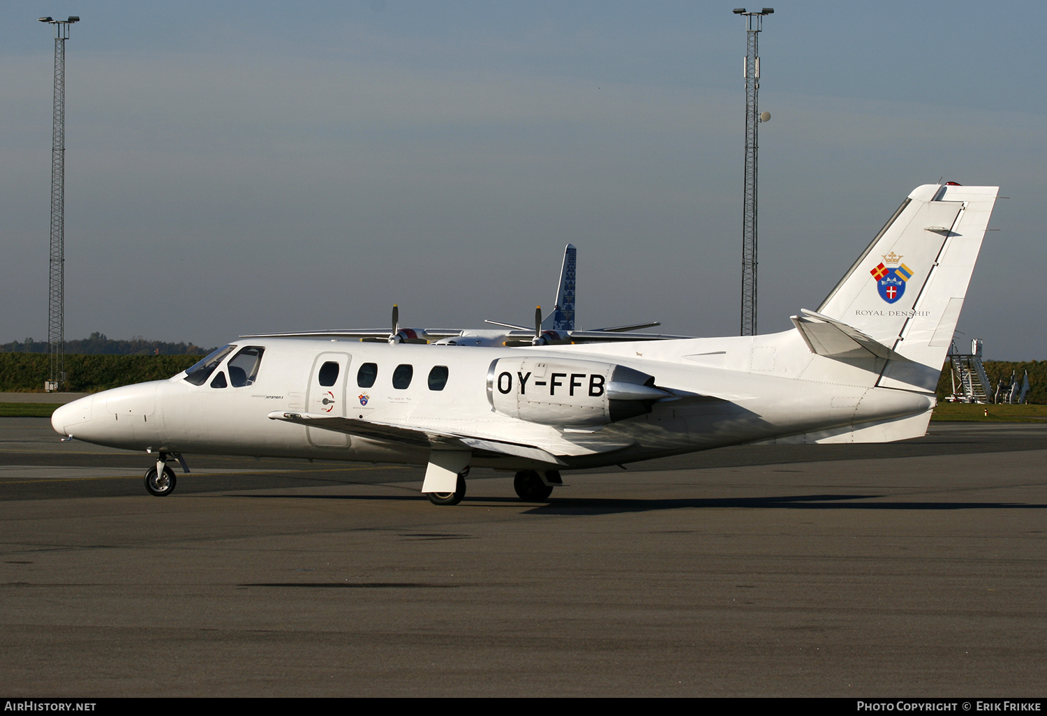 Aircraft Photo of OY-FFB | Cessna 500 Citation I | Royal Denship | AirHistory.net #496652