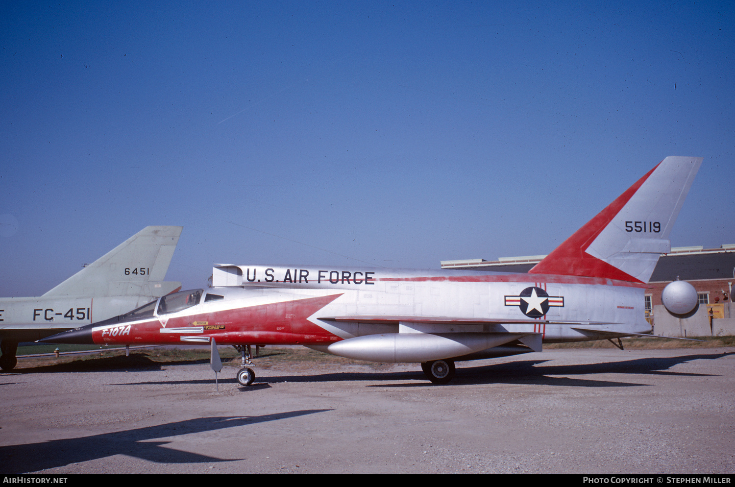 Aircraft Photo of 55-5119 / 55119 | North American F-107A | USA - Air Force | AirHistory.net #496676