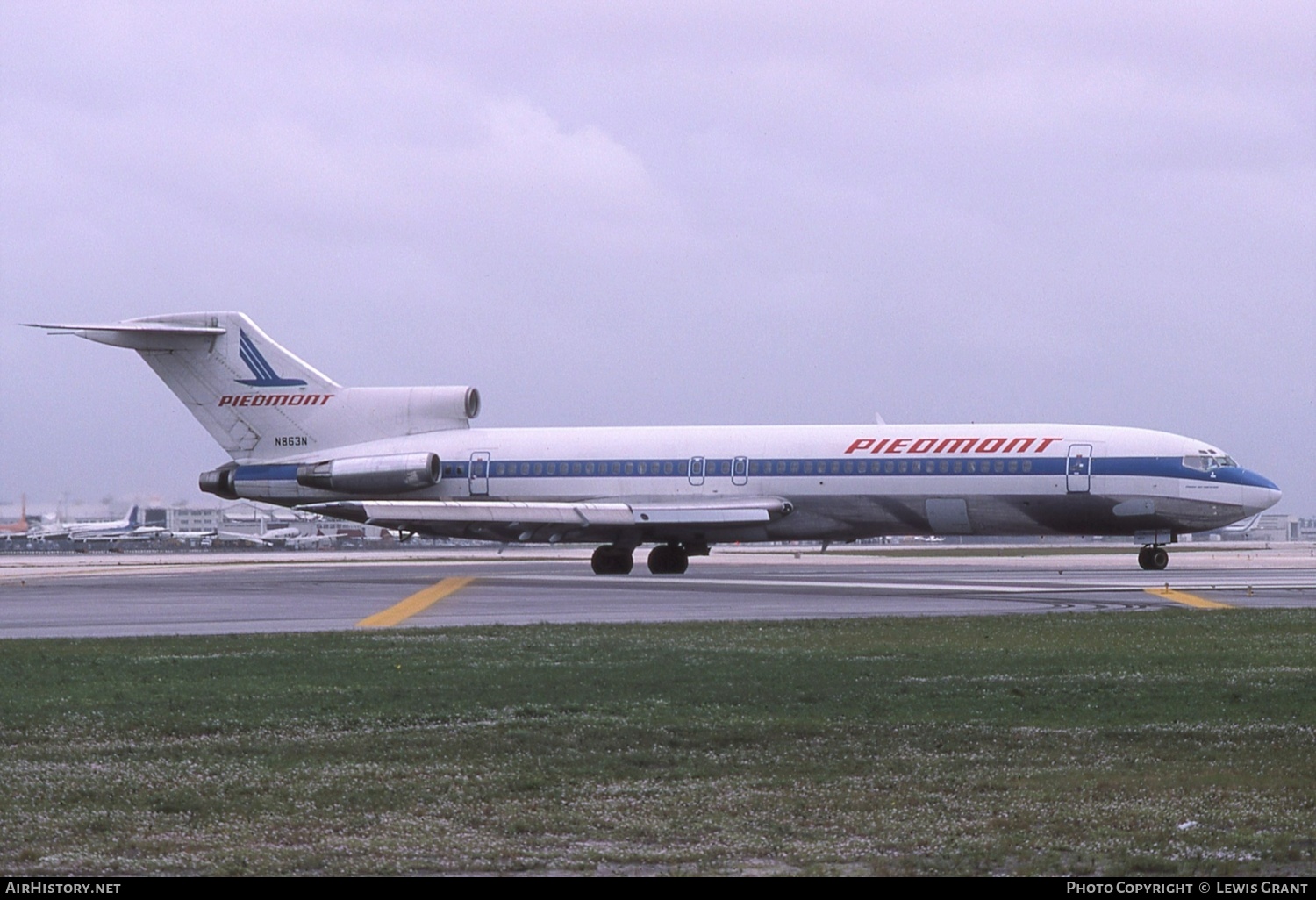 Aircraft Photo of N863N | Boeing 727-281 | Piedmont Airlines | AirHistory.net #496679