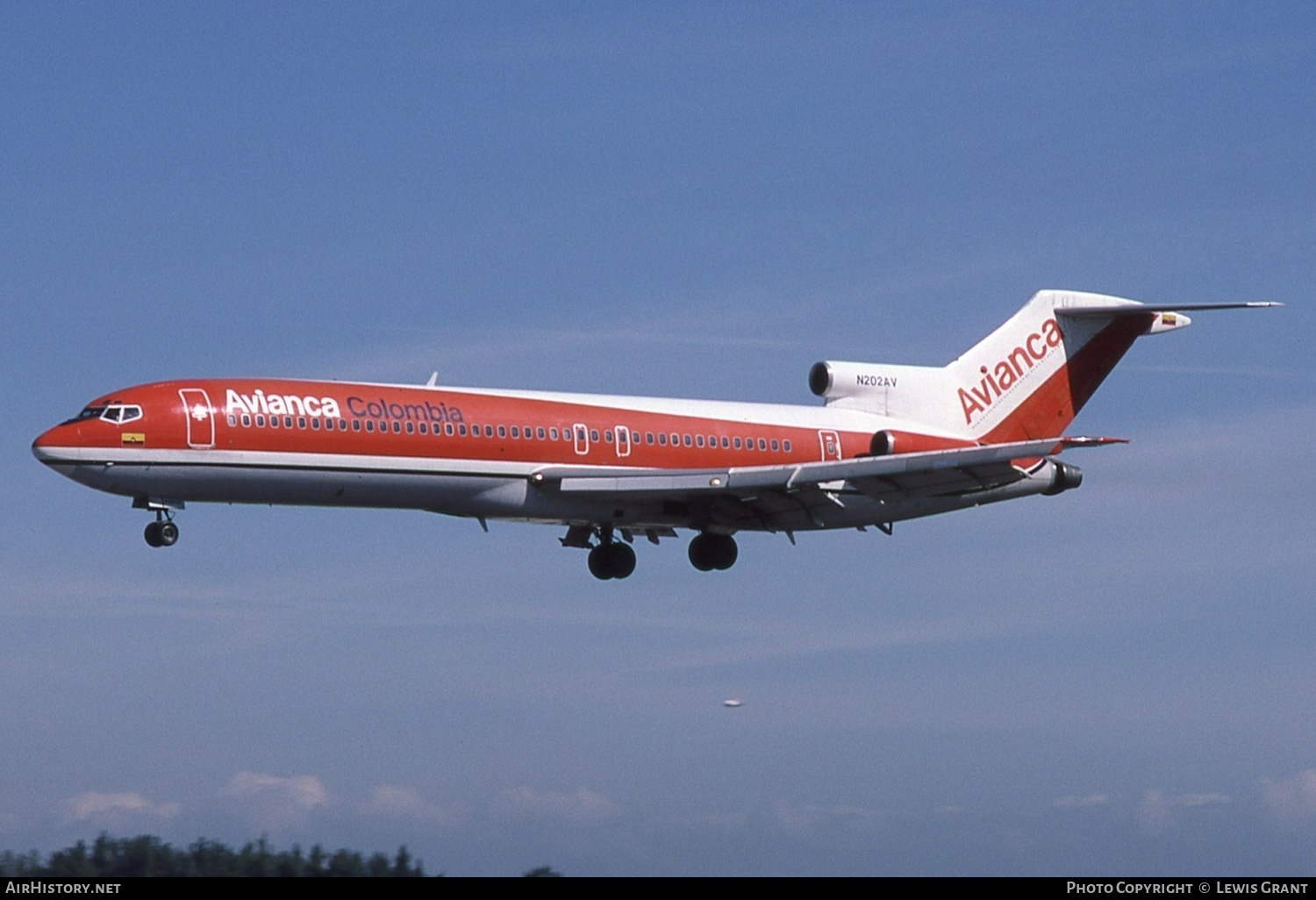 Aircraft Photo of N202AV | Boeing 727-2Q9/Adv | Avianca | AirHistory.net #496699