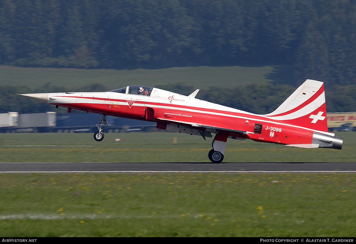 Aircraft Photo of J-3088 | Northrop F-5E Tiger II | Switzerland - Air Force | AirHistory.net #496705